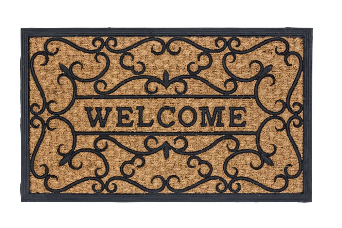 Kokosmatte Coco Deluxe Relief Welcome 45 x 75 cm