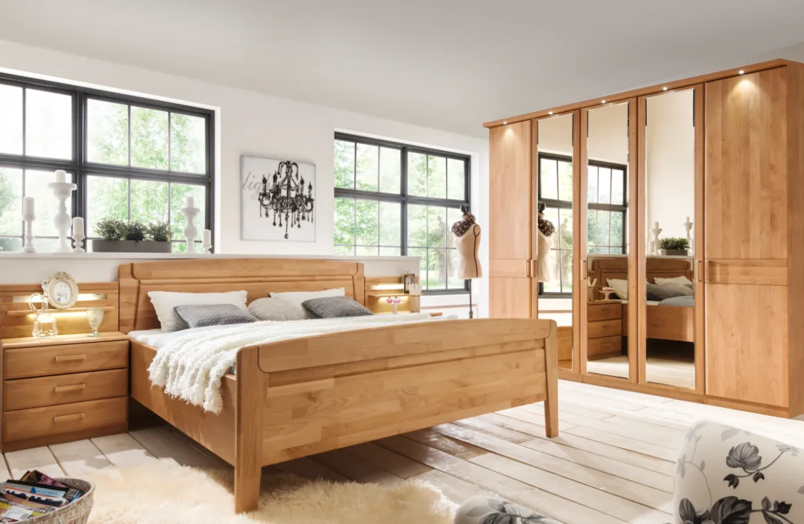 Komfortbett Lausanne Erle 180 x 200 cm
