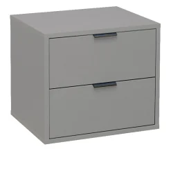 Kommode Bonnie Kreidegrau 51 x 47 cm