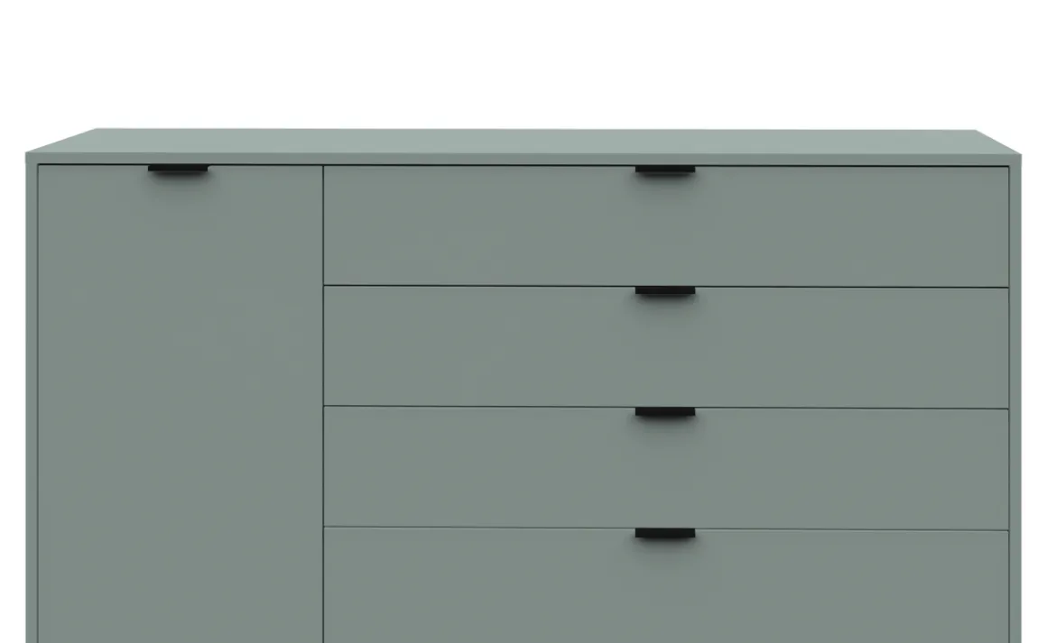 Kommode Bonnie Pinie Green 168 x 87 cm