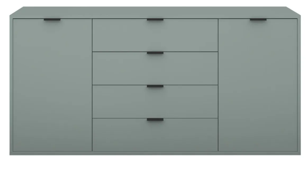 Kommode Bonnie Pinie Green 178 x 87 cm
