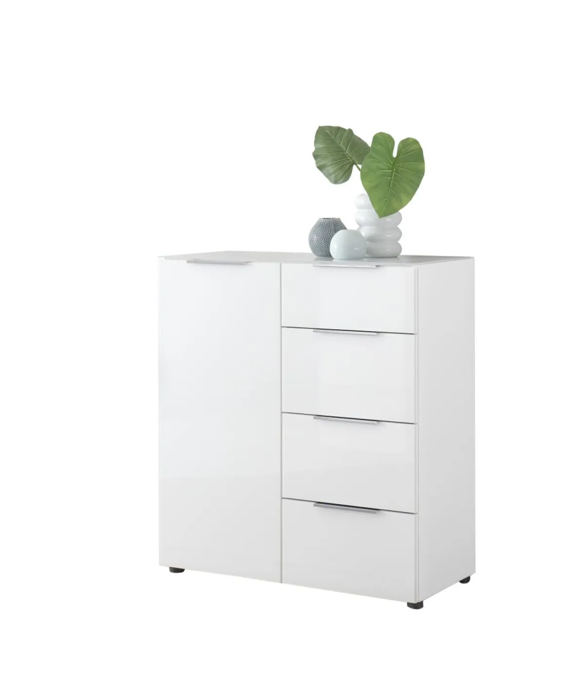 Kommode Santorin Weiß 1-türig