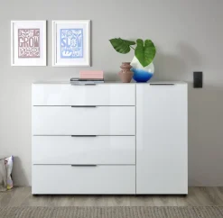 Kommode Santorin Weiß 135 x 99 cm
