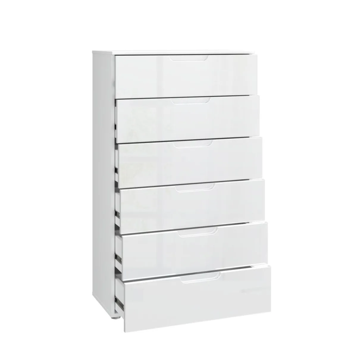 Kommode Sienna Weiß 70 x 117 cm