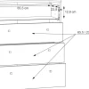 Kommode Tempra2 73 x 86 cm