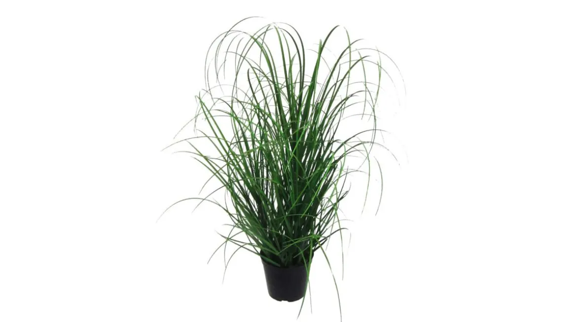 Kunstpflanze Grasbusch im Topf 75 cm