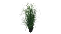 Kunstpflanze Grasbusch im Topf 90 cm