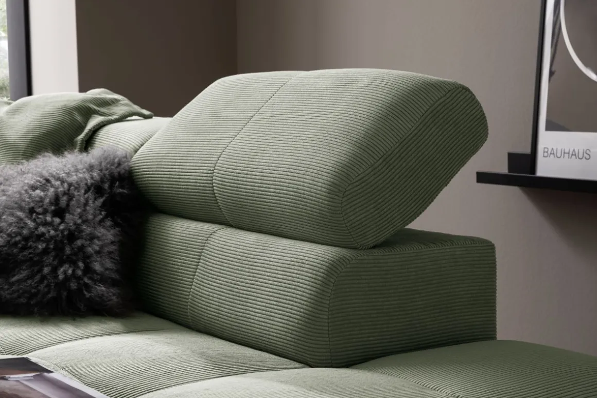 Lascondo Ecksofa Callisto 2.0 Feincord Olive