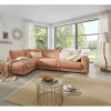 Lascondo Ecksofa Hagerstown 2.0 Cord rusty