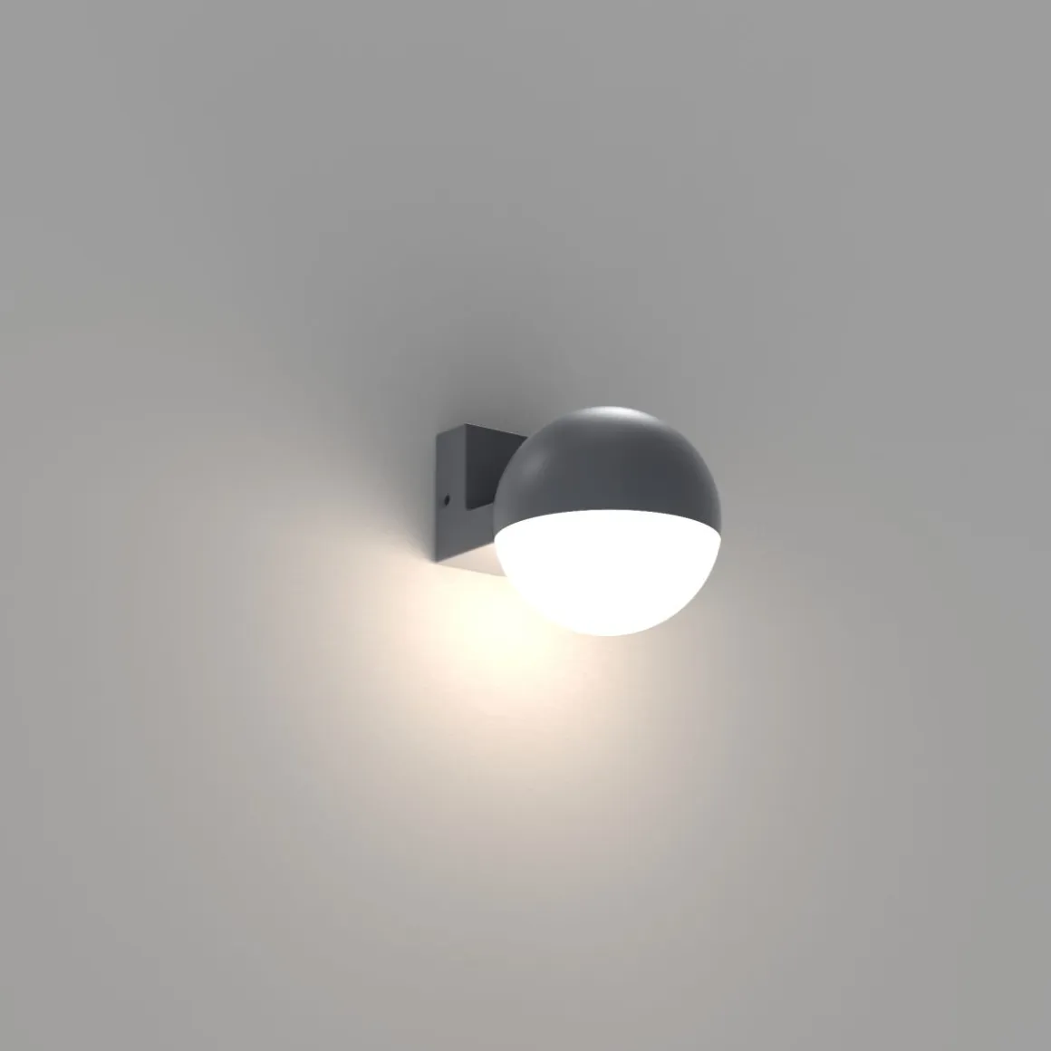 LED Außenwandlampe Looma