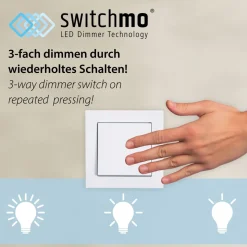 LED Deckenlampe Sati Weiß