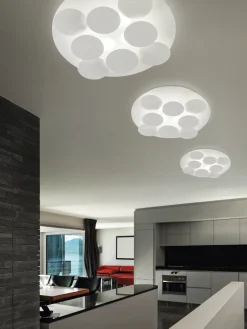 LED Deckenleuchte Nuvola Weiß