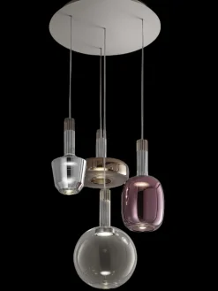 LED Pendelleuchte Eclettica 4-flg