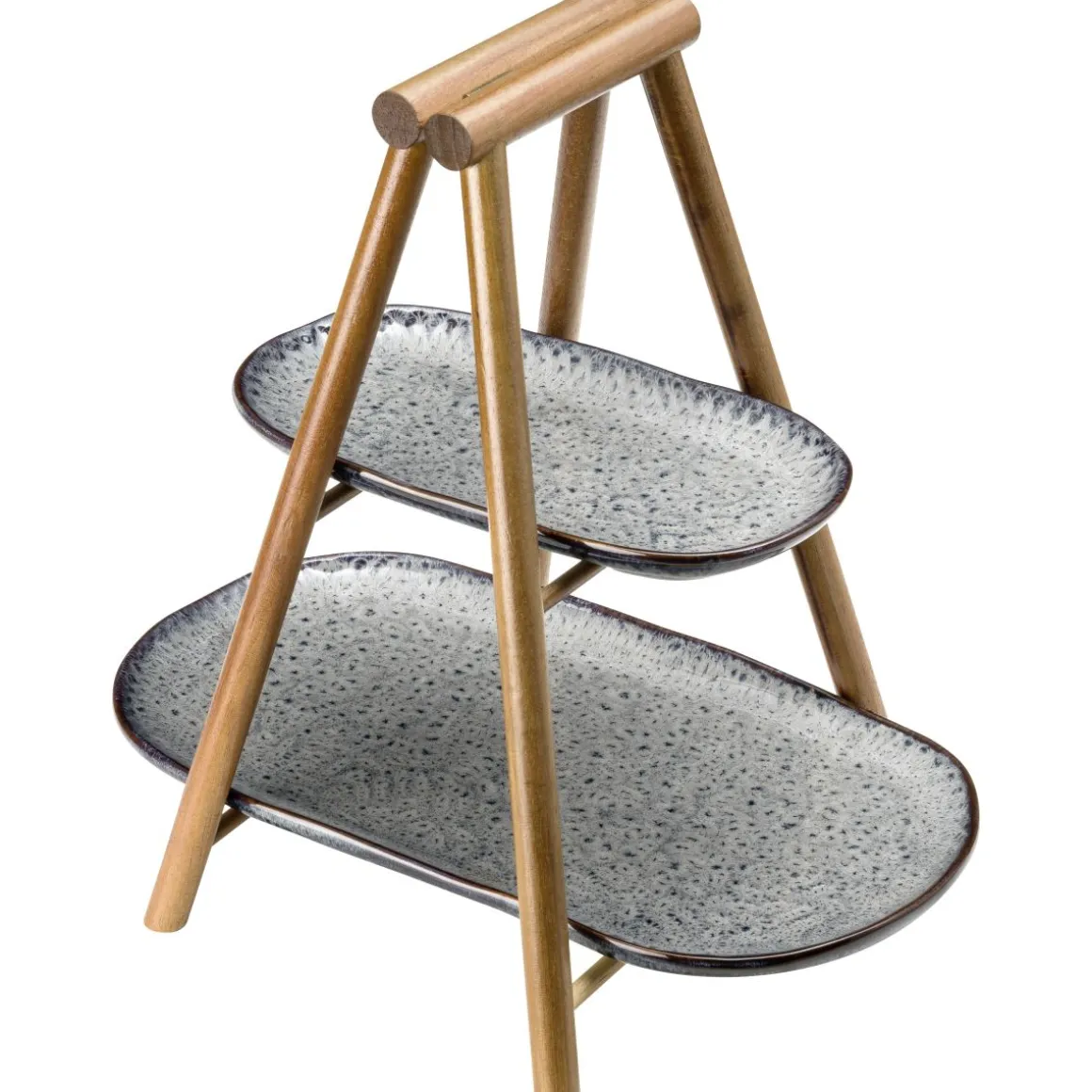 Leonardo Etagere oval Anthrazit
