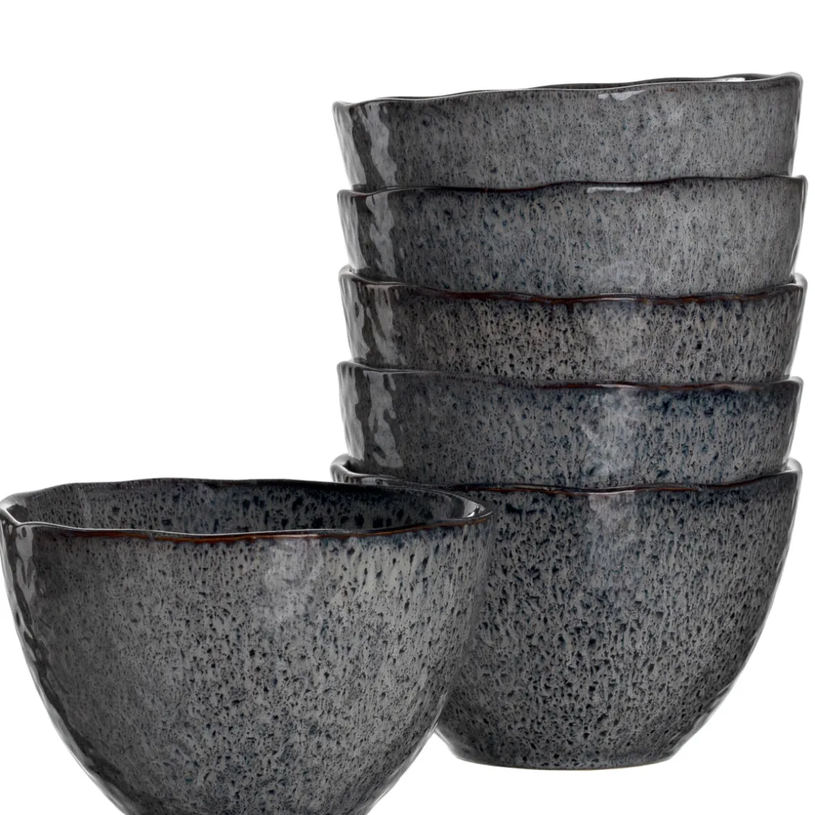 Leonardo Keramikschale Matera Anthrazit 15 cm
