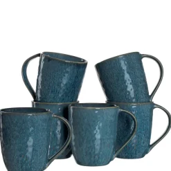 Leonardo Keramiktasse Matera Blau 430 ml