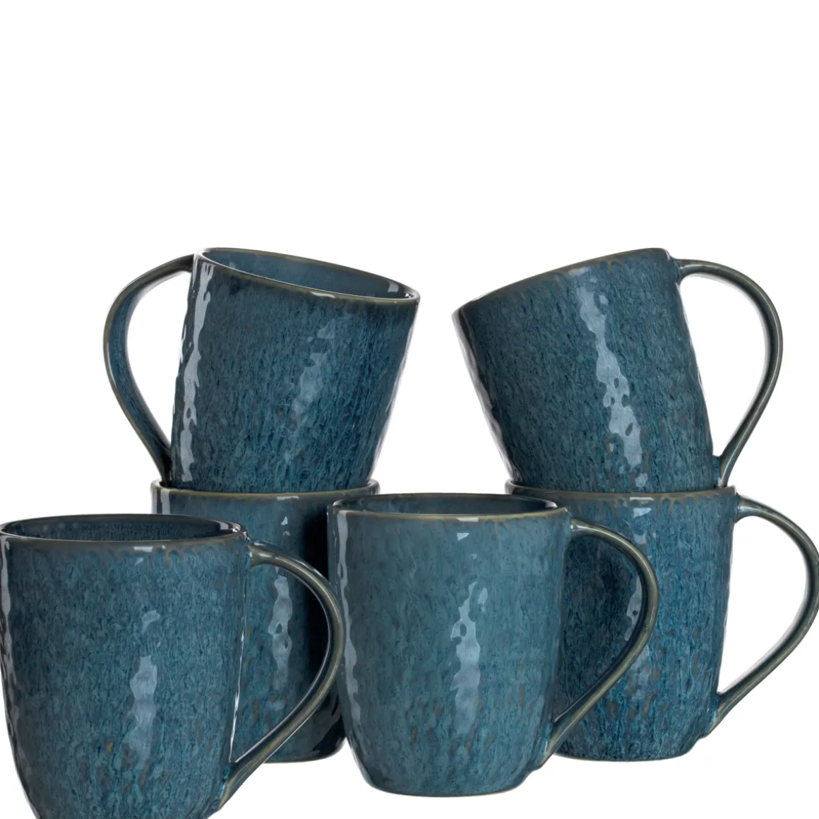 Leonardo Keramiktasse Matera Blau 430 ml