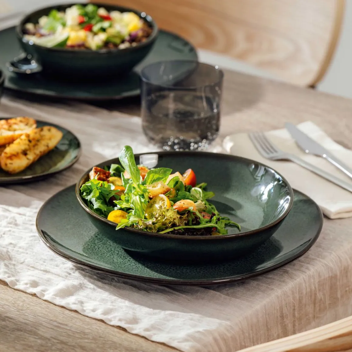 like by Villeroy & Boch Speiseteller Lave Grün