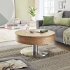 MCA Couchtisch Suva mit Stauraum Asteiche furniert