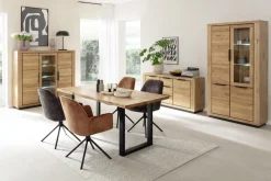 MCA Highboard Greno Wildeiche 153 x 142 cm