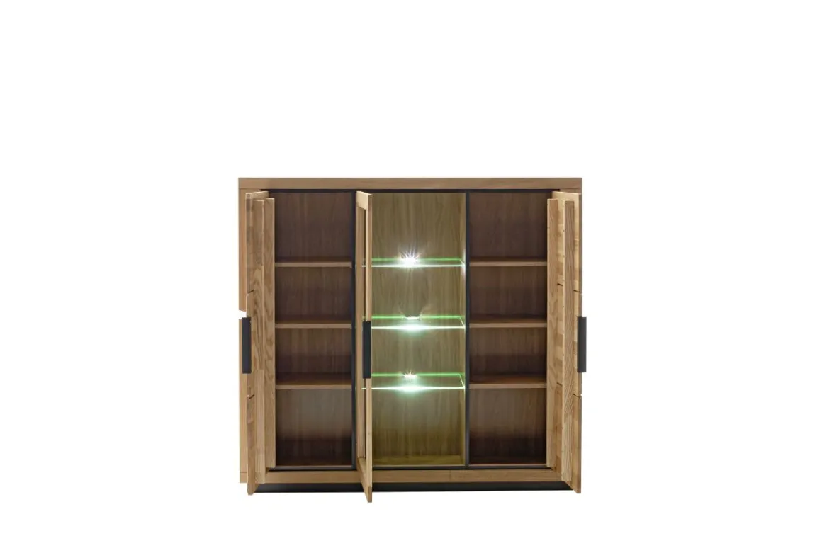 MCA Highboard Greno Wildeiche 153 x 142 cm
