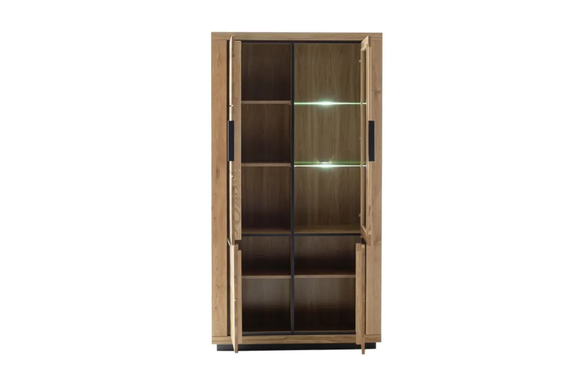 MCA Vitrine Greno Wildeiche 107 x 200 cm