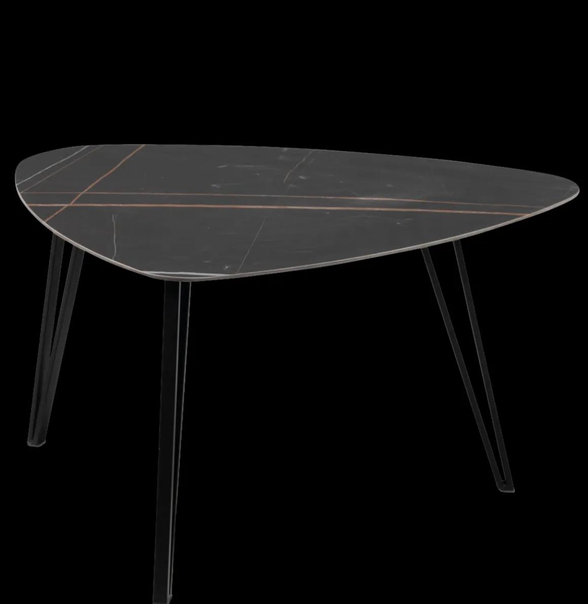 M2 Couchtisch Liv 3 Schwarz