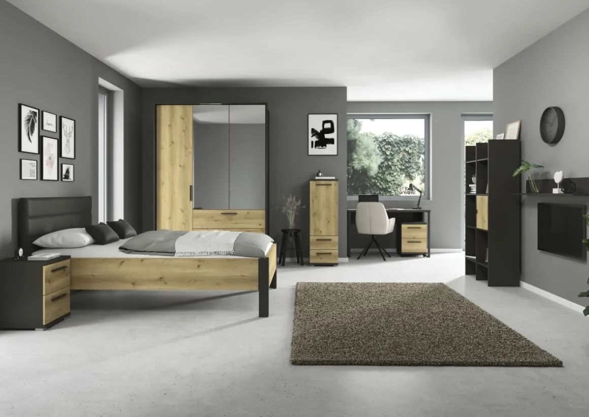 Mondo Bett Kosi-Plus Asteiche 140 x 200 cm