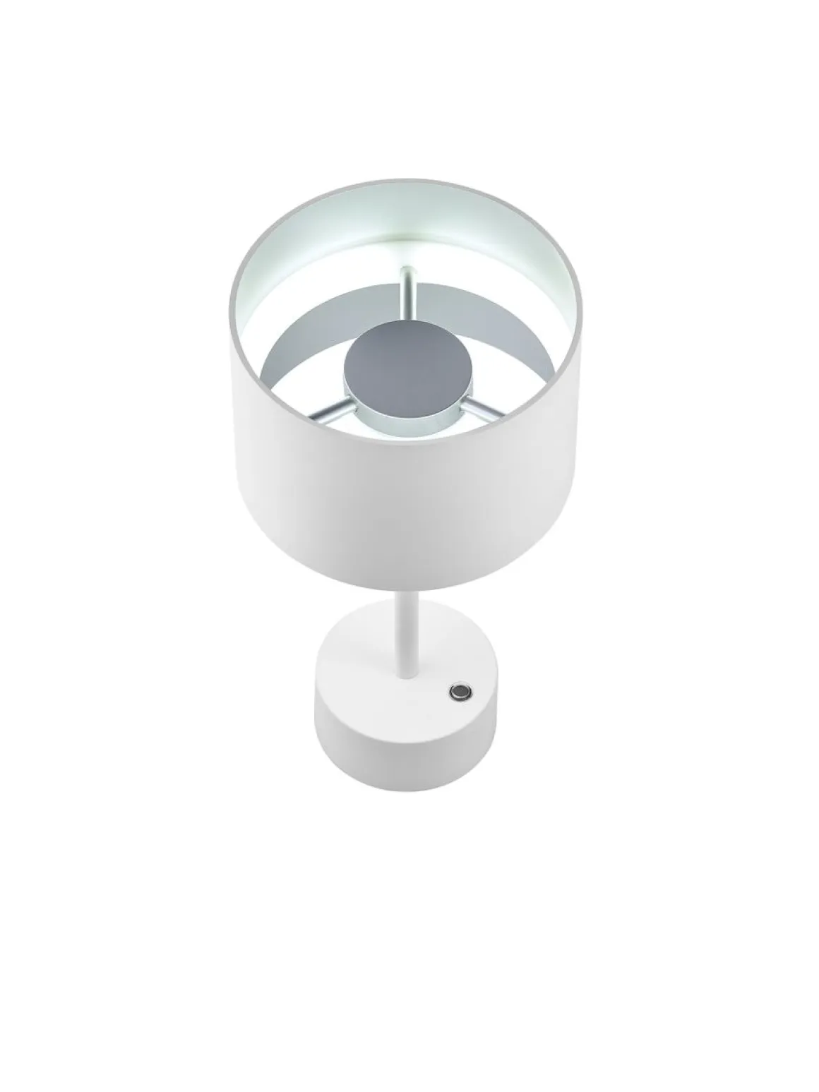 Musterring Akku LED Tischlampe Loop Weiß