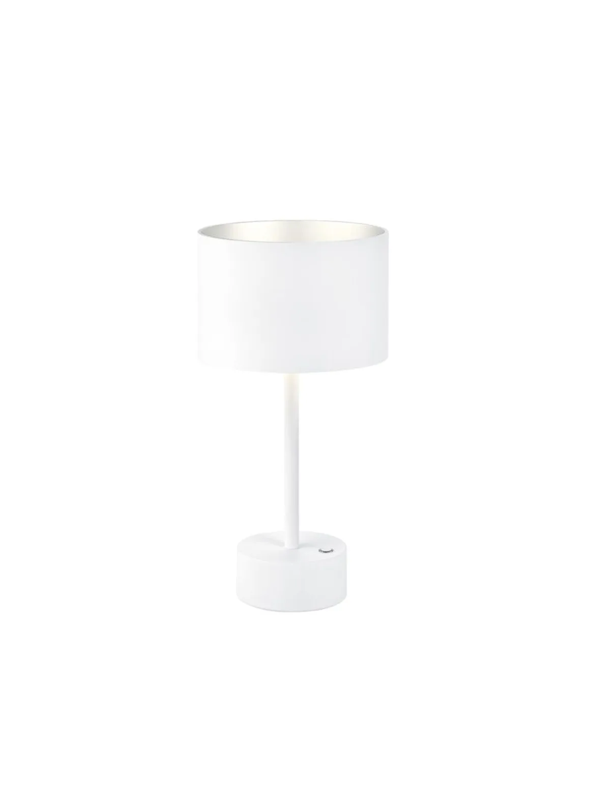 Musterring Akku LED Tischlampe Loop Weiß