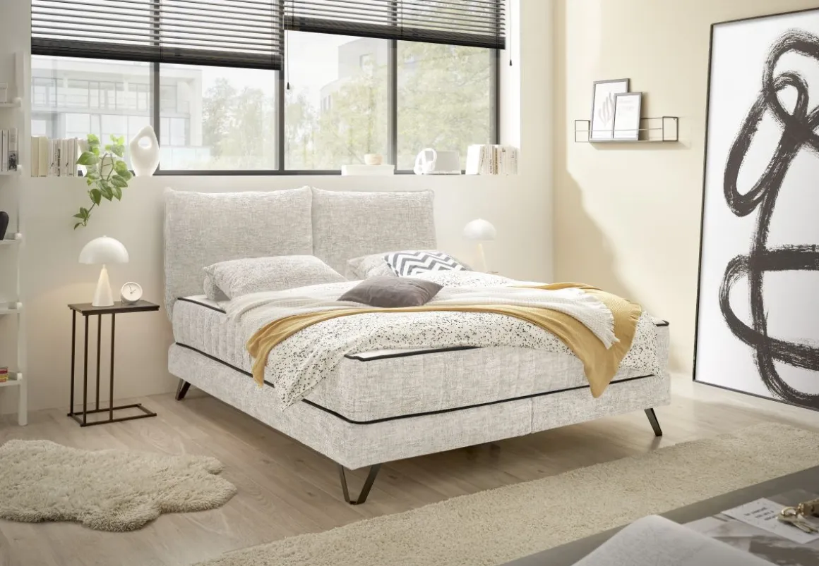 Musterring Boxspringbett Baldwin ivory 180 x 200 cm