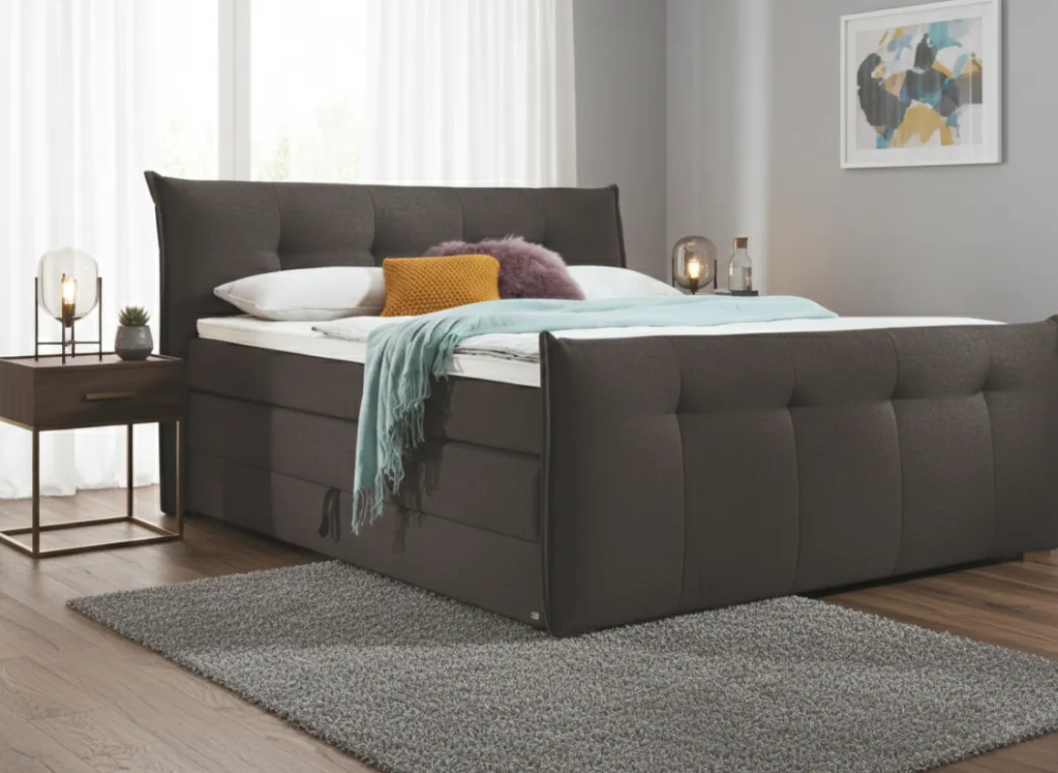 Musterring Boxspringbett Florida Anthrazit