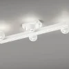 Musterring 4-flg LED Deckenlampe Cannon Weiß