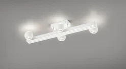 Musterring 4-flg LED Deckenlampe Cannon Weiß
