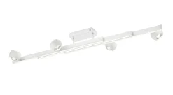 Musterring 4-flg LED Deckenlampe Cannon Weiß