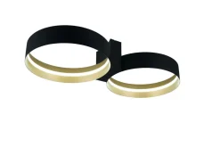 Musterring 2-flg LED Deckenlampe Loop