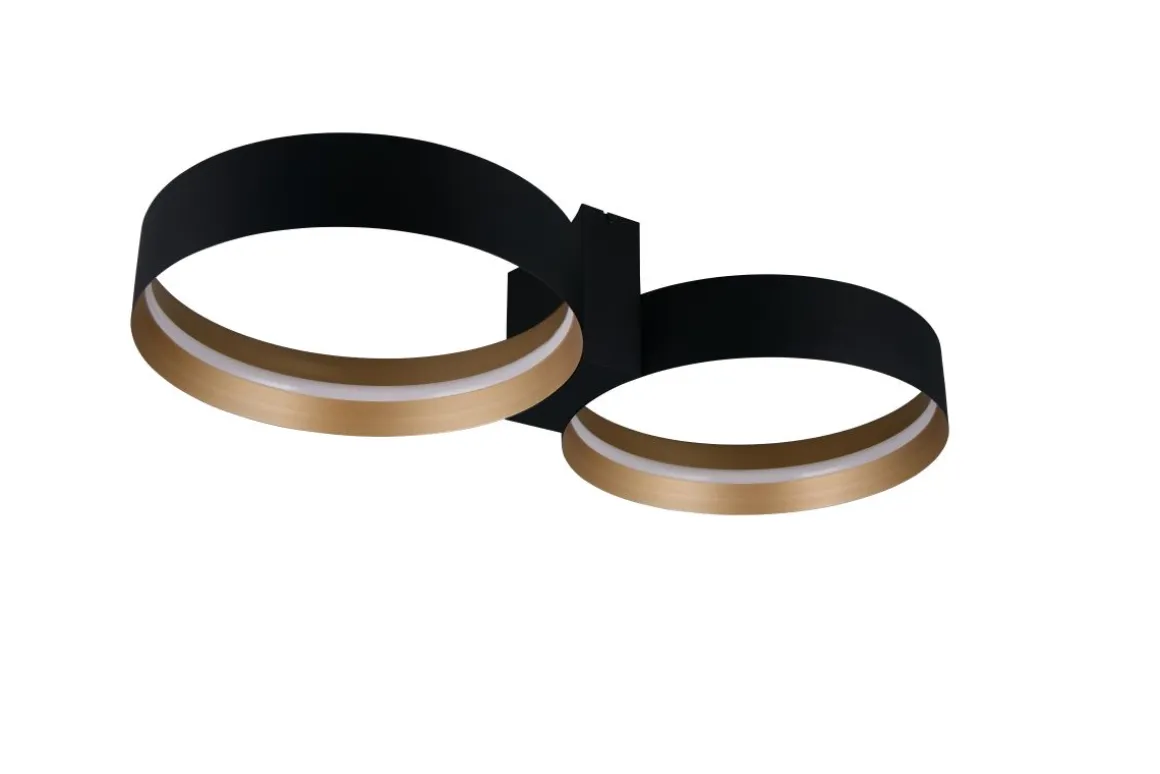 Musterring 2-flg LED Deckenlampe Loop