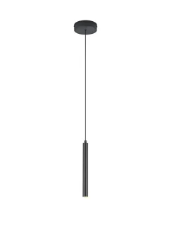 Musterring 1-flg LED Pendellampe Calina Schwarz