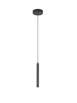 Musterring 1-flg LED Pendellampe Calina Schwarz