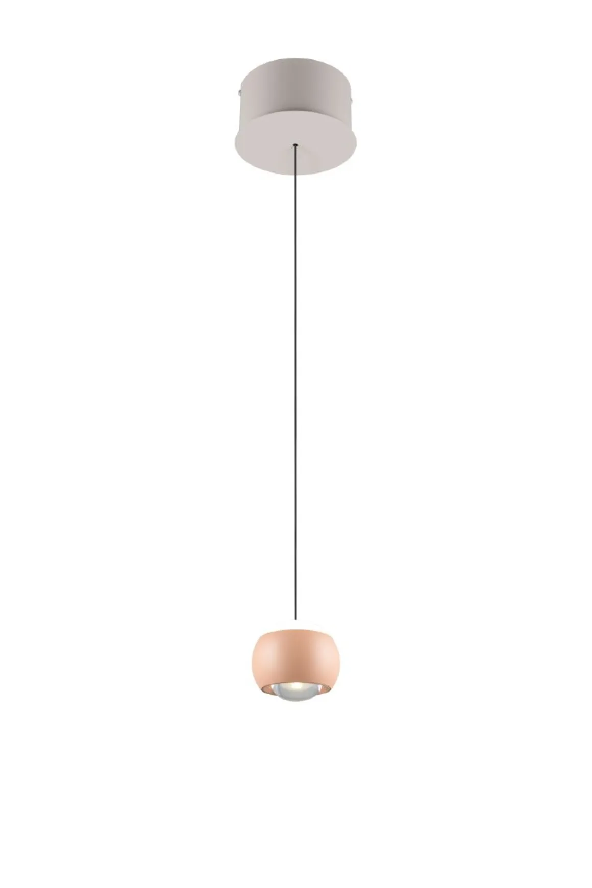 Musterring 1-flg LED Pendellampe Cannon