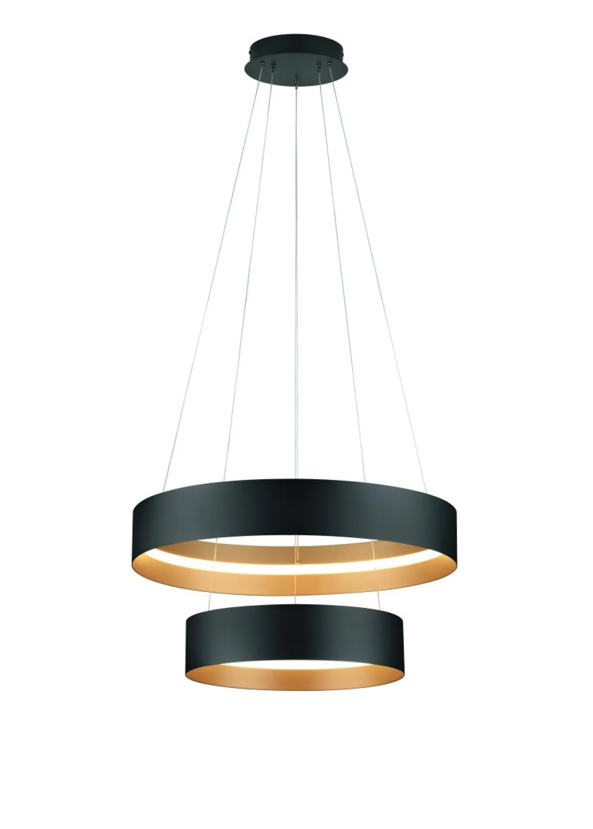Musterring 2-flg LED Pendellampe Loop