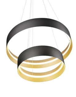 Musterring 2-flg LED Pendellampe Loop