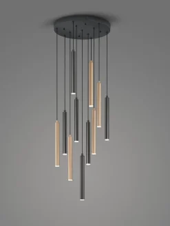 Musterring 11-flg LED Pendelleuchte Calina