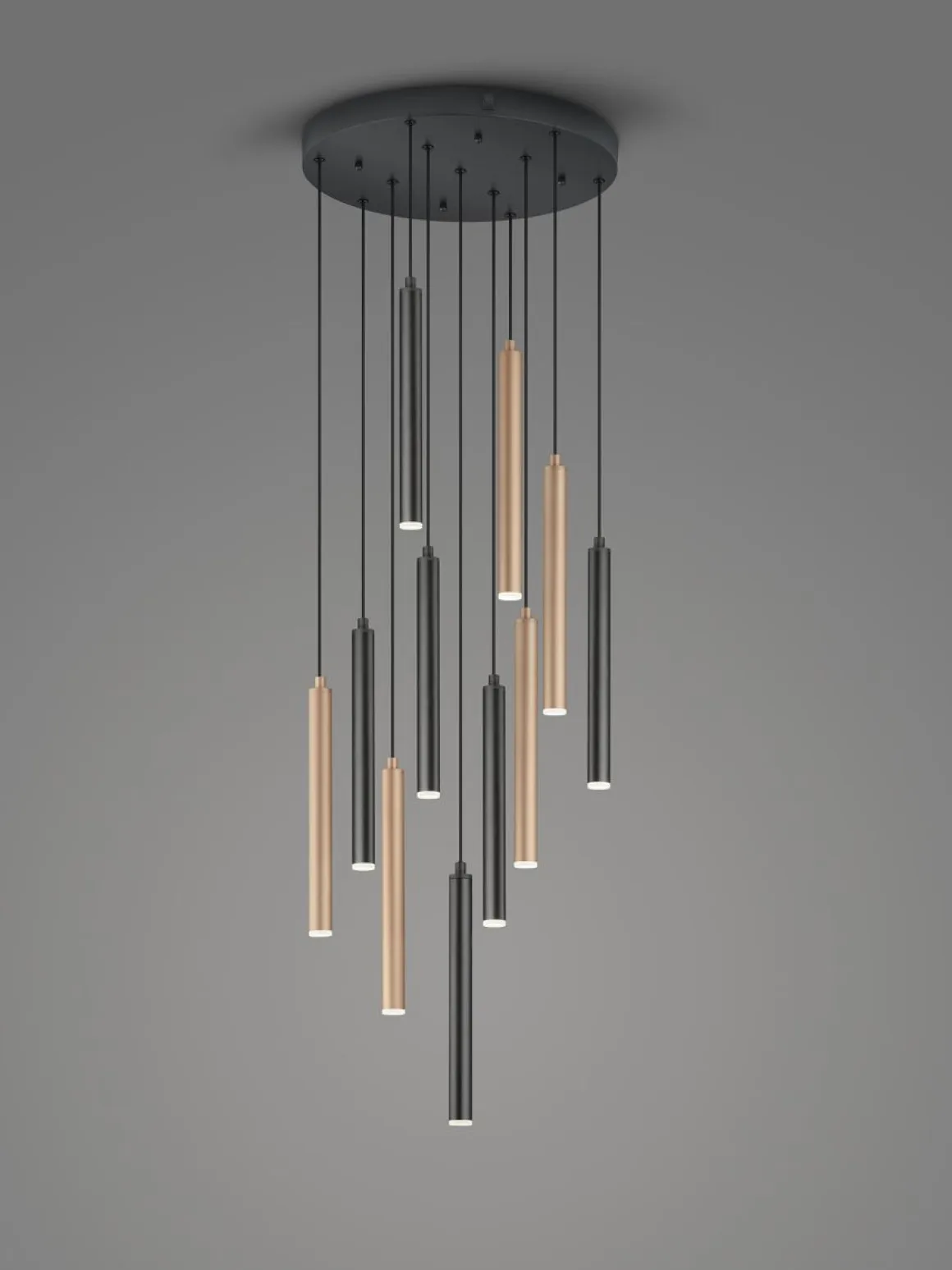 Musterring 11-flg LED Pendelleuchte Calina