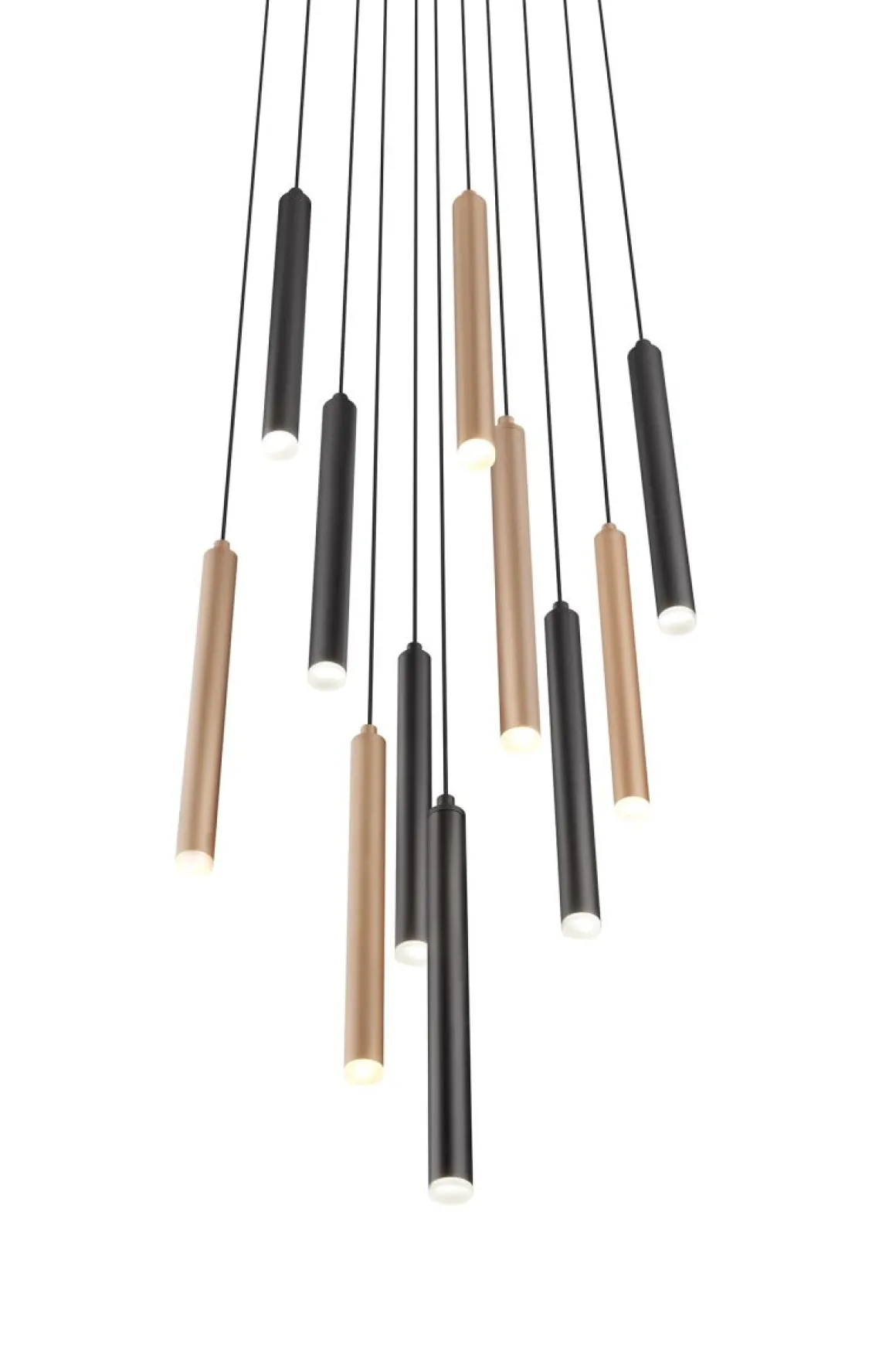 Musterring 11-flg LED Pendelleuchte Calina