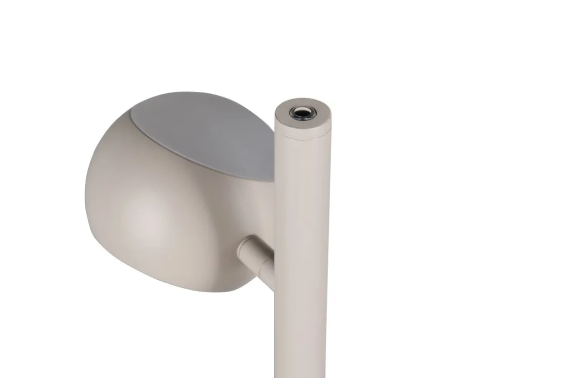 Musterring 3-flg LED Stehlampe Cannon Grau Bunt