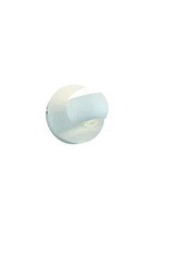 Musterring 1-flg LED Wandlampe Cannon Weiß