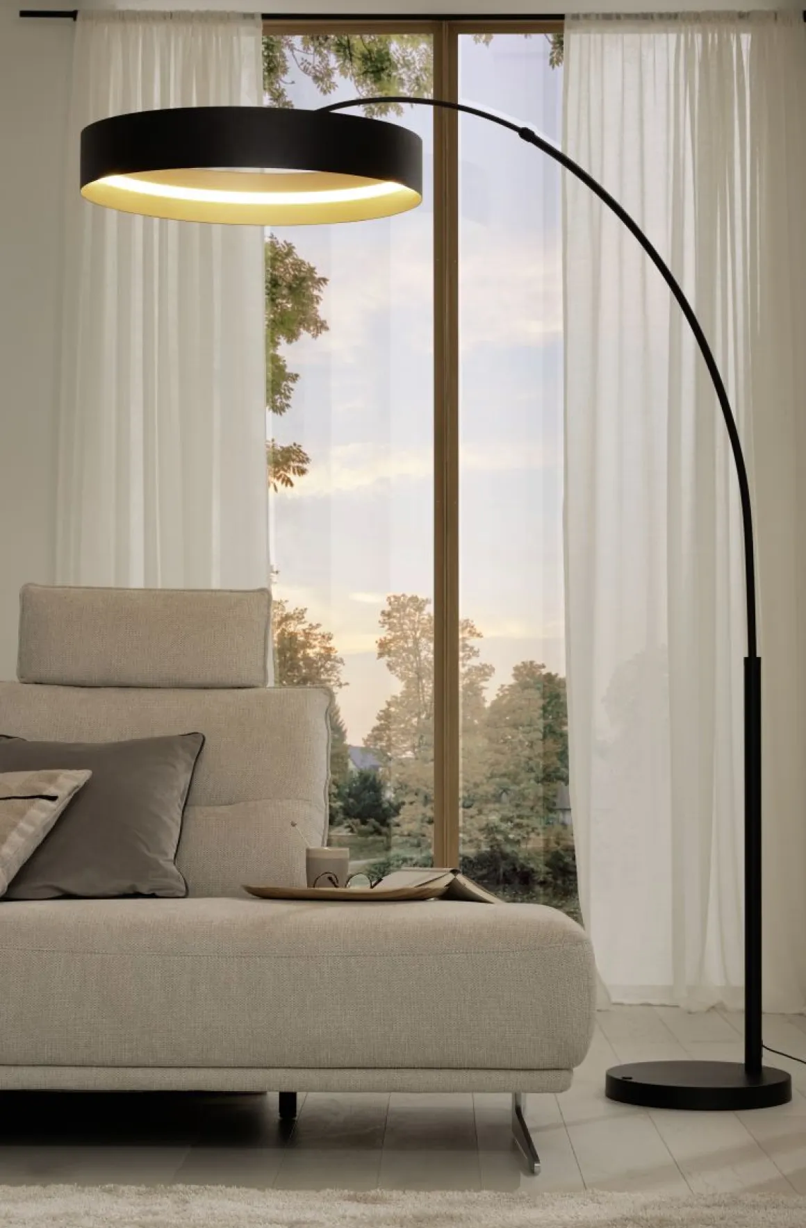 Musterring LED Bogenlampe Loop