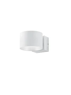 Musterring LED Wandlampe Loop Weiß