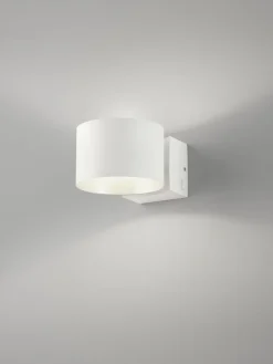 Musterring LED Wandlampe Loop Weiß